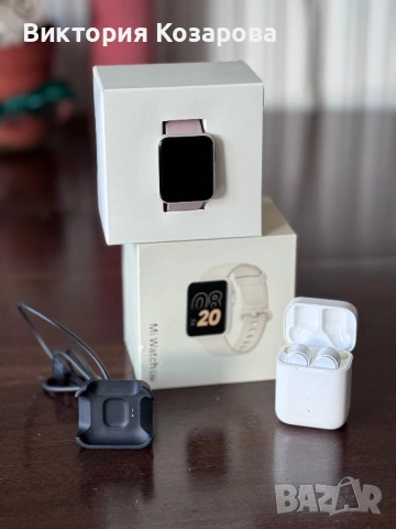 Xiaomi Smartwatch Mi Watch LITE, използван, Ivory