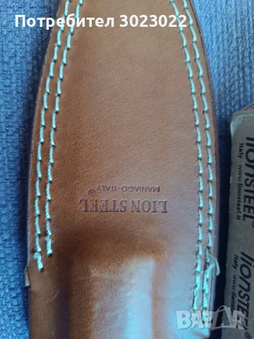 Нож LionSteel B41 Santos B41-ST за бушкрафт, снимка 9 - Ножове - 51115933