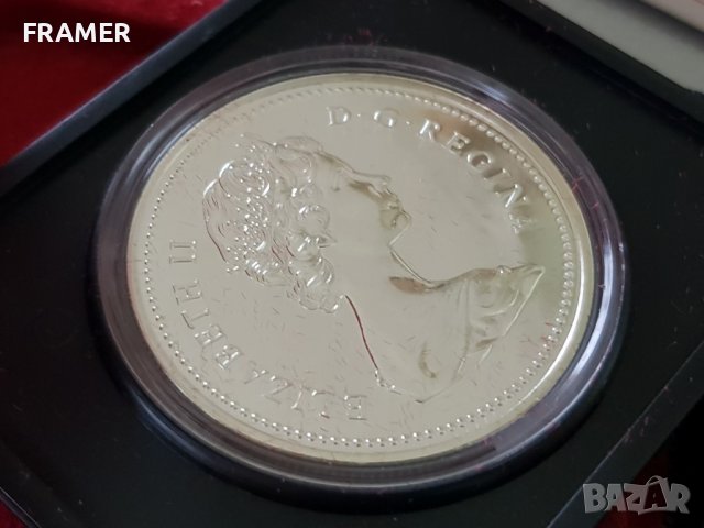 1 сребърен долар 1976 година Канада Елизабет II сребро, снимка 6 - Нумизматика и бонистика - 35285205