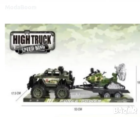 Военен комплект играчки, снимка 3 - Коли, камиони, мотори, писти - 48425955