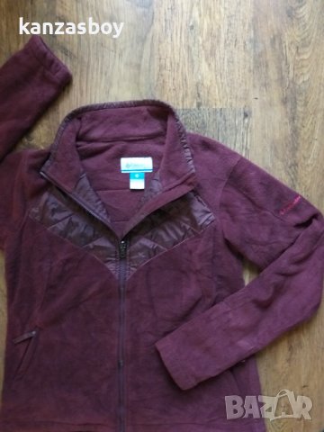 Columbia Interchange Fleece Jacket - страхотен дамски полар КАТО НОВ, снимка 3 - Спортни екипи - 39458031