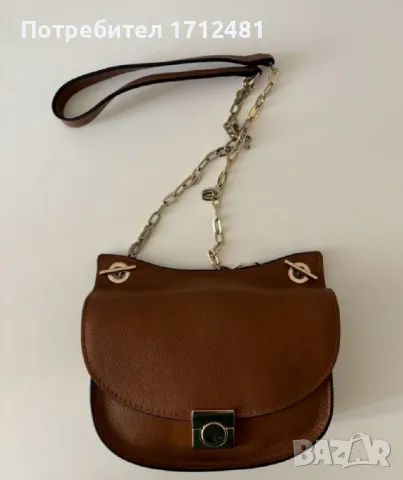 Massimo Dutti чанта естествена кожа , снимка 2 - Чанти - 48477347