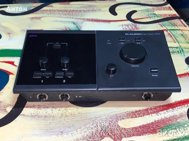 Avid M-audio Fast Track C400 USB Audio MIDI Interface Звукова Карта