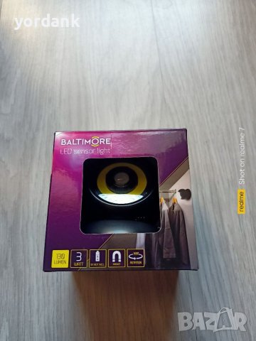 LED лампа за гардероб със сензор за движение, снимка 3 - Други - 40653197