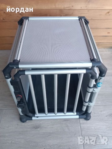 Алуминиева клетка за куче , снимка 2 - За кучета - 52106053