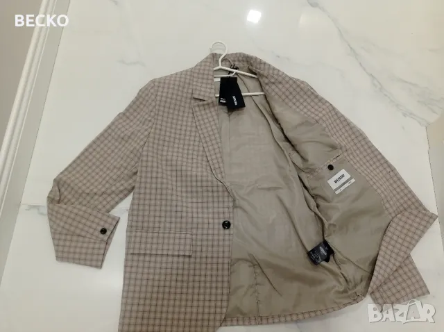Мъжко пролетно сако Weekday , снимка 8 - Сака - 49765395