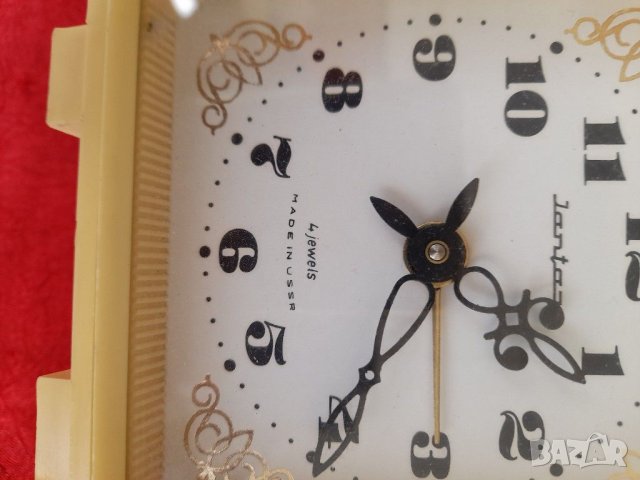 Стар будилник-Янтар, снимка 11 - Антикварни и старинни предмети - 40832927