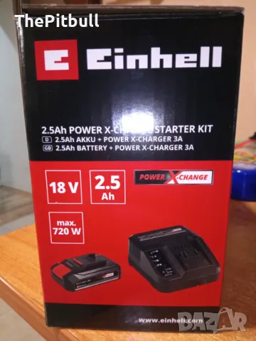 Батерия +зарядно Einhell, снимка 1