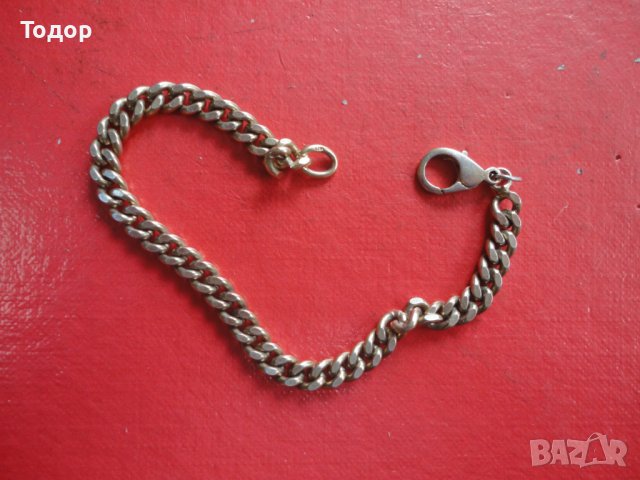 Страхотна сребърна гривна 925, снимка 2 - Гривни - 39945943