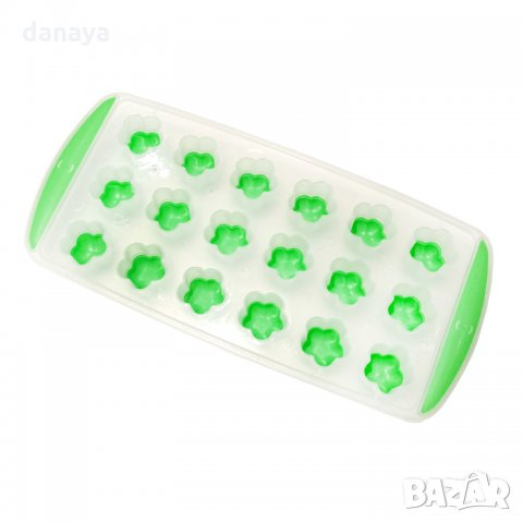 1864 Форма за лед със силиконово дъно Детелинки, снимка 6 - Форми - 31112853