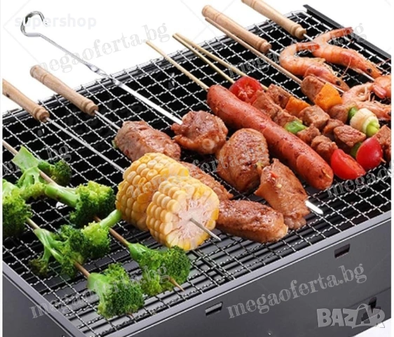 Преносимо Барбекю на Дървени Въглища , снимка 11 - Барбекюта - 53929183