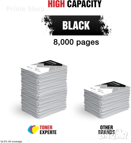 К-кт 2бр съвместим тонер за Brother TN3480/ TN3430, Черен, TONER EXPERTE, снимка 5 - Принтери, копири, скенери - 53565420