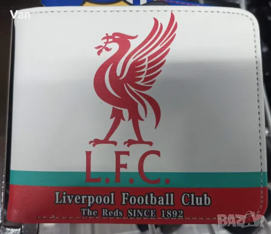 Футболен портфейл: Chelsea , Barcelona , Liverpool , Manchester, снимка 2 - Портфейли, портмонета - 33803984