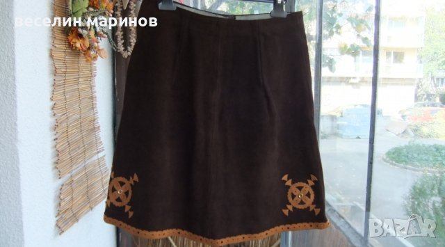 Продавам нова дамска пола от естествена кожа