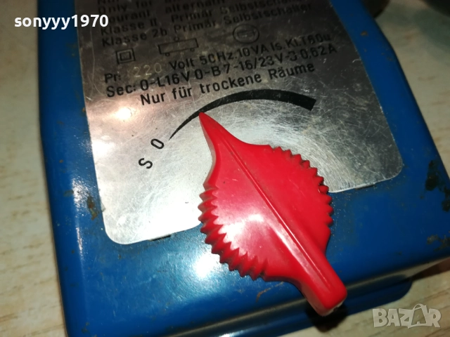 MARKLIN TRAFO 6473-MADE IN WESTERN GERMANY 1209251047, снимка 5 - Друга електроника - 51687864