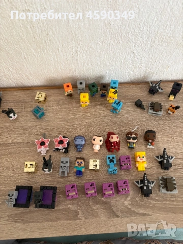 Kinder Joy фигурки Minecraft/Stranger Things, снимка 3 - Колекции - 53520597