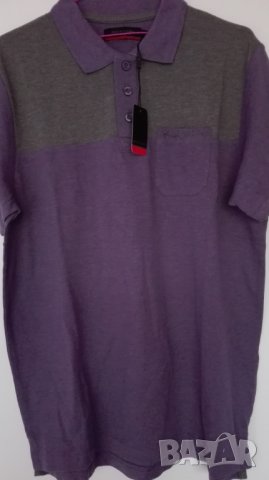 Pierre Cardin мъжка блузка с яка и копчета, снимка 2 - Тениски - 21723003