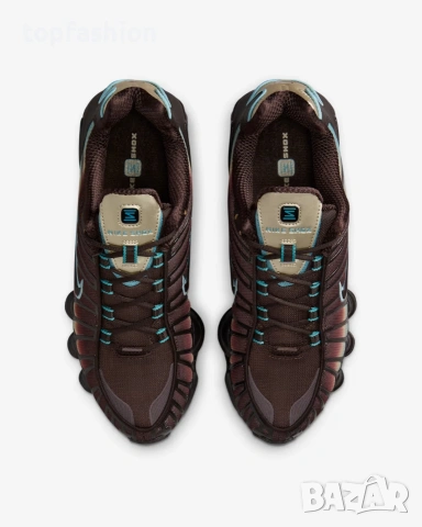 NIKE W SHOX TL VELVET BROWN, снимка 4 - Маратонки - 53065577