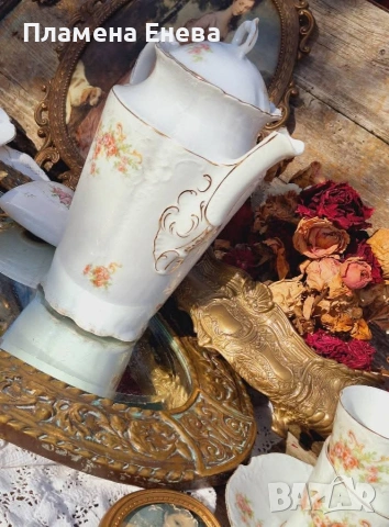 Антикварен порцеланов сет, снимка 14 - Антикварни и старинни предмети - 53092391