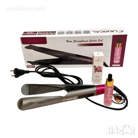 Преса за коса 2в1 Lexical LHS-5372, снимка 1