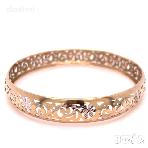 Златна дамска гривна 12,10гр. 14кр. проба:585 модел:36890-3, снимка 3 - Гривни - 53355517