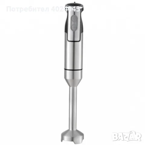 Пасатор Rosberg R51112J, 1500W, Метален накрайник, 2 степени, черен