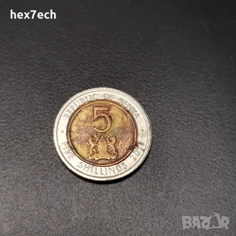 ❤️ ⭐ Кения 2010 5 шилинга ⭐ ❤️