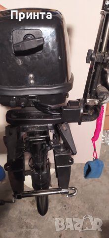 Извънбордов двутактов мотор 9.8, снимка 2 - Водни спортове - 41657610