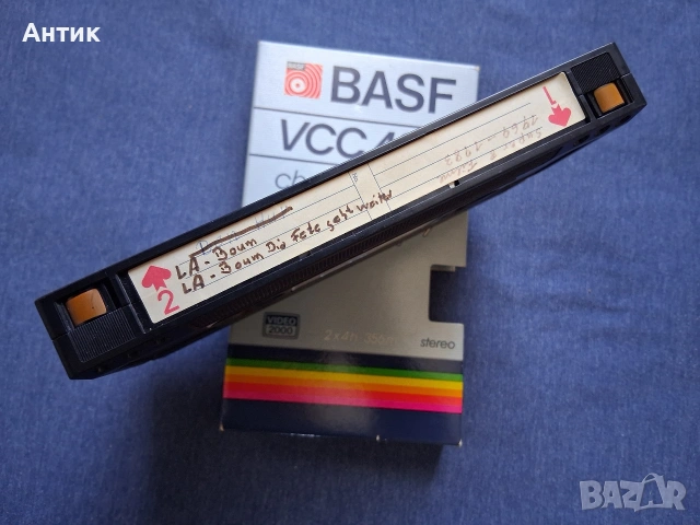 Лот Видеокосети VHS Dynamex E 240 Sony E - 60 Неразпечатани ВASF VCC 480, снимка 12 - Колекции - 54139324