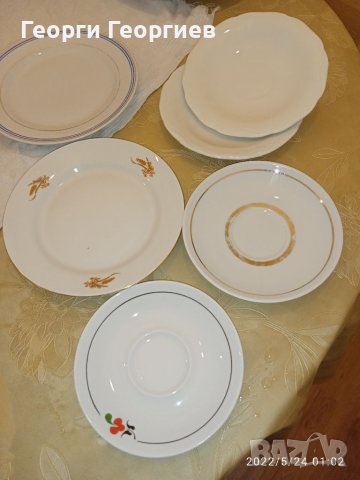 Български порцелан , снимка 3 - Чинии - 37265329