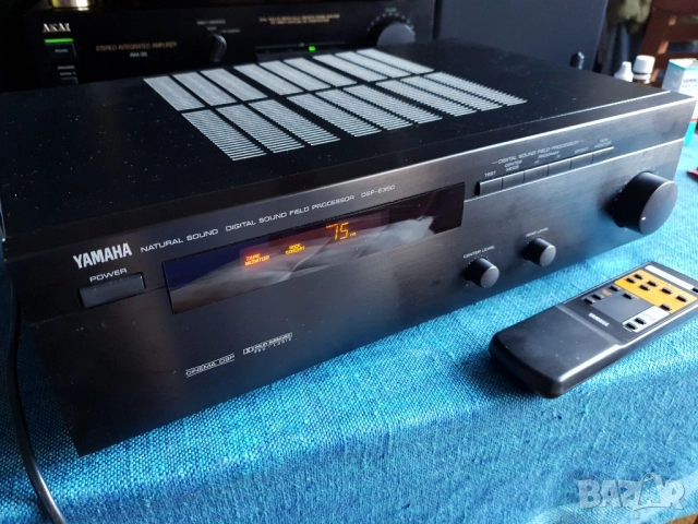 YAMAHA DSP-E390 Natural Sound Digital Sound Field Processor , снимка 2 - Ресийвъри, усилватели, смесителни пултове - 52012412