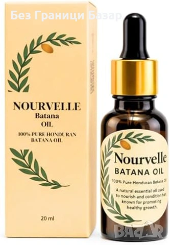 Ново Масло от батана за коса против изтъняване блясък и подхранване 20мл
