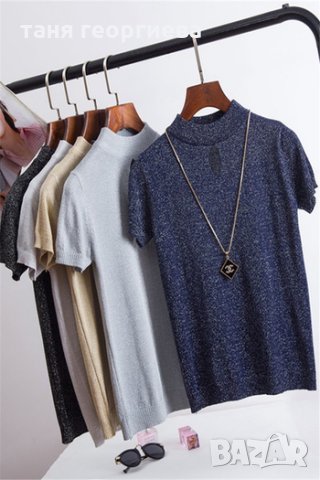 блуза с къс ръкав, снимка 2 - Тениски - 29615450
