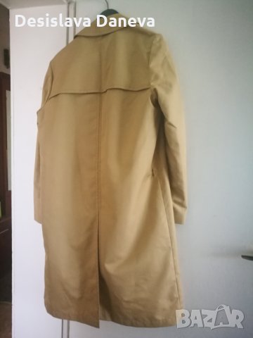 Ретро / Винтидж Мъжки бежов шлифер, размер XL, XXL, снимка 3 - Палта - 29203289