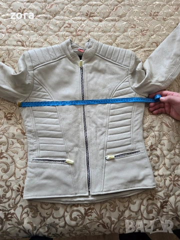 Дамско кожено яке, снимка 4 - Якета - 54090273