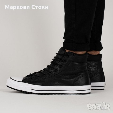 ✅ Кецове 🔝Converse Кожа, снимка 3 - Кецове - 31957428