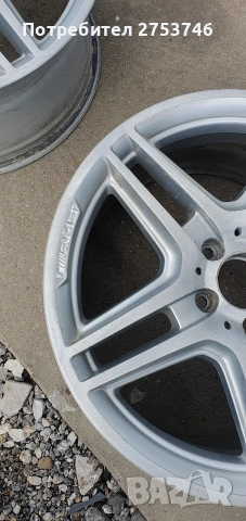 Продават се 2бр.оргинални спорт пакет АМG джанти 8.5j×18.Произведени в Австрия, снимка 3 - Гуми и джанти - 54091061