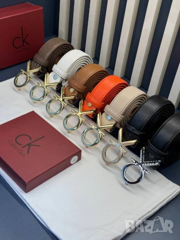колани от естествена кожа в кутия calvin klein , снимка 3 - Колани - 50588538