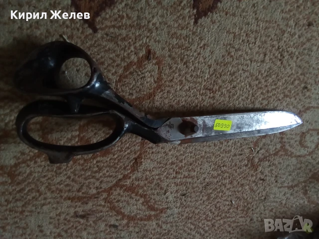 Ножица стара голяма 50990, снимка 12 - Антикварни и старинни предмети - 51393029