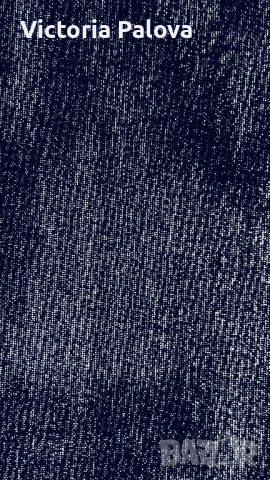 Елегантен черен шал с декорация от стъклени камъчета, снимка 4 - Шалове - 52266129