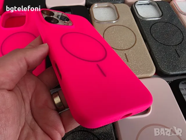 iPhone 15/16,15/16 Pro,15/16 Pro Max Magsafe Slim  iphone 13/14,13/14 Pro/Pro Max, снимка 16 - Калъфи, кейсове - 49654334
