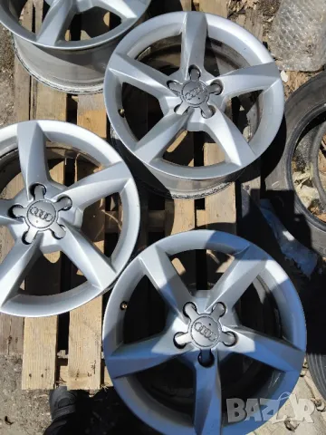 Оригинални алуминиеви джанти за ауди 16, снимка 8 - Гуми и джанти - 50141435