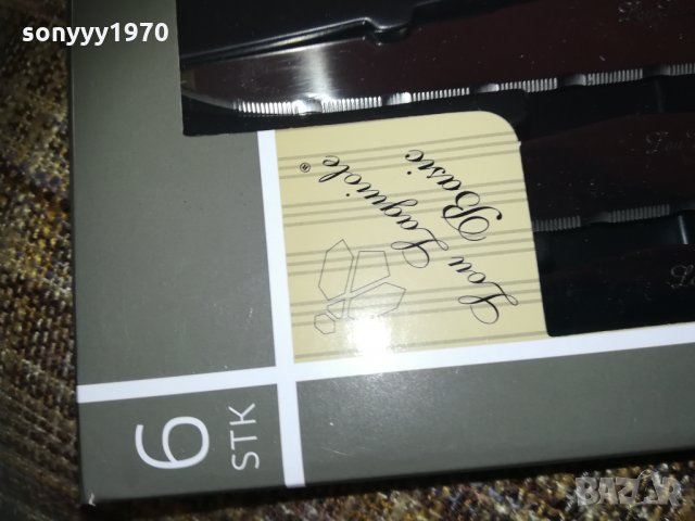 laguiole 6бр BLACK-knives france 2002211330, снимка 5 - Колекции - 31886749