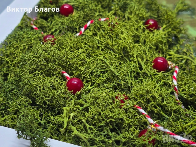 Коледна картина в епоксидна смола, снимка 4 - Картини - 52941557