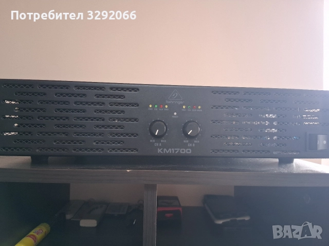 музика 2 15 инча и 2 бас каси и стъпало Behringer Km 1700, снимка 10 - Тонколони - 52659602