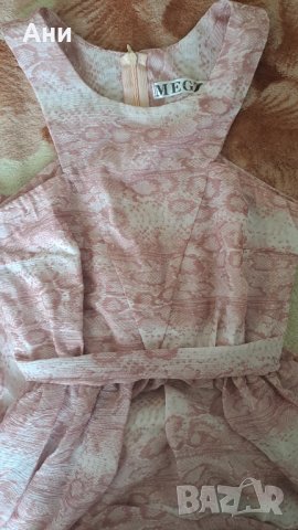 Рокля с цип отзад, снимка 2 - Рокли - 39741426