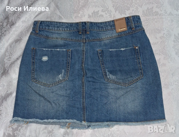 Лятна дънкова пола, снимка 2 - Поли - 54177321