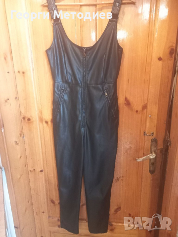 Кожени дамски панталони, снимка 6 - Панталони - 36477437