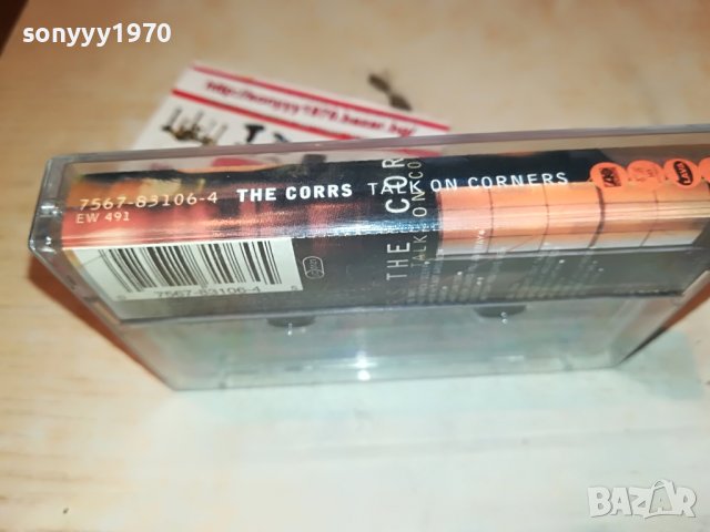 THE CORRS/TALK ON CORNERS 2008222014, снимка 11 - Аудио касети - 37752303