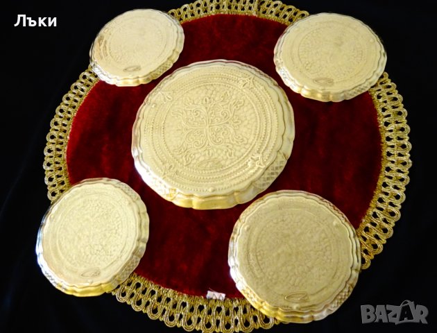 Авторска бронзова чиния,плато,поднос. , снимка 7 - Антикварни и старинни предмети - 36597595